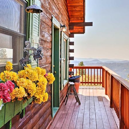 Stunning Log Cabin With Great Views, Firepit, Deck Near Twain Hart Сонора Экстерьер фото
