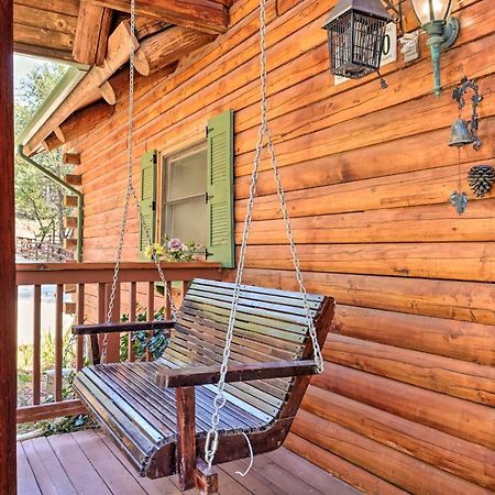 Stunning Log Cabin With Great Views, Firepit, Deck Near Twain Hart Сонора Экстерьер фото
