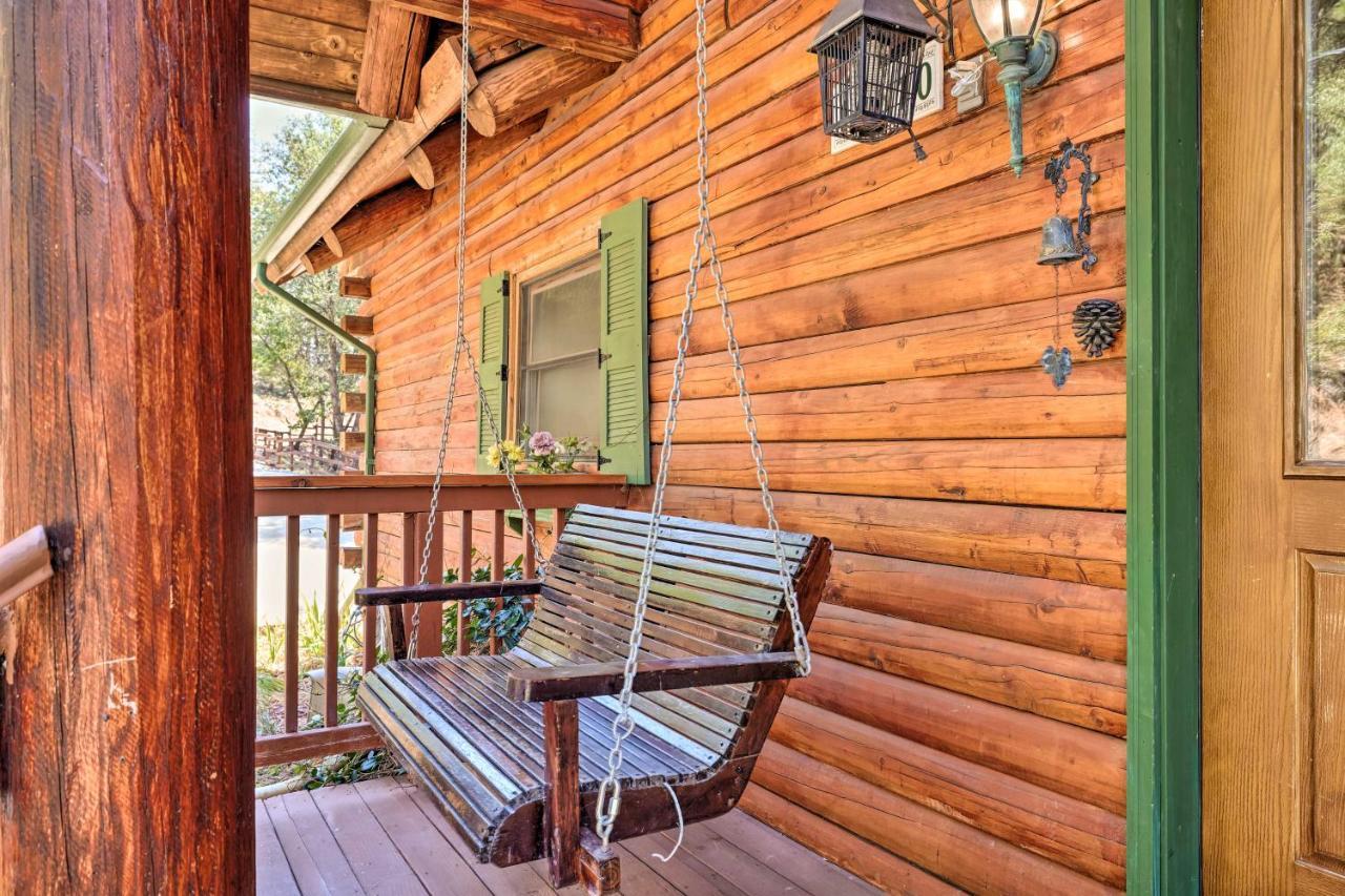 Stunning Log Cabin With Great Views, Firepit, Deck Near Twain Hart Сонора Экстерьер фото