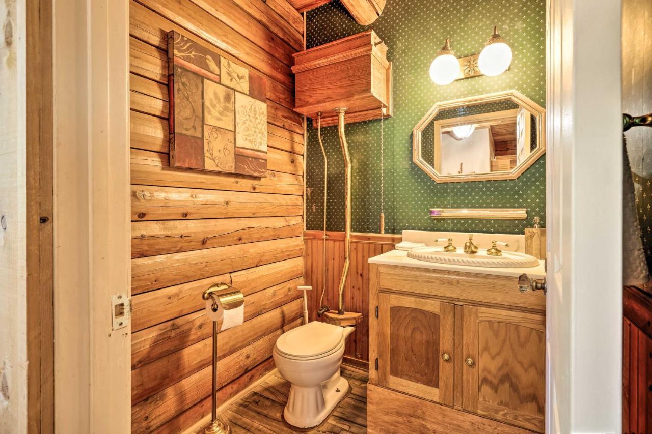 Stunning Log Cabin With Great Views, Firepit, Deck Near Twain Hart Сонора Экстерьер фото