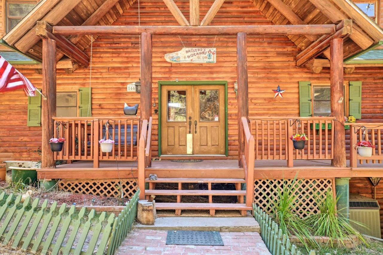 Stunning Log Cabin With Great Views, Firepit, Deck Near Twain Hart Сонора Экстерьер фото
